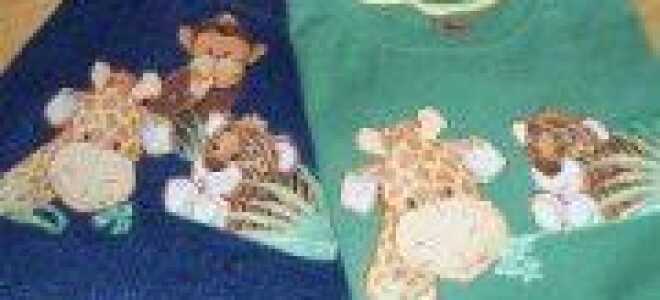 Аппликация на одежду с помощью фото и видео мастер-классов