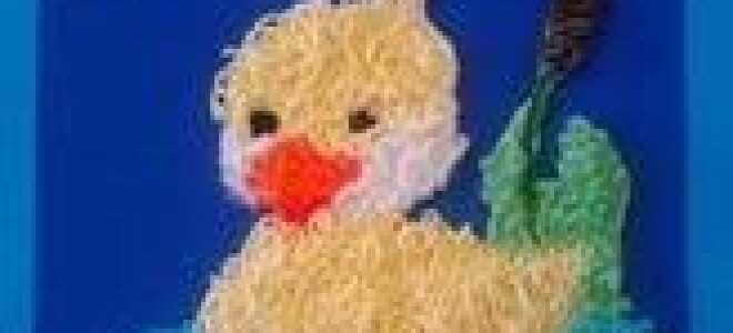 Аппликация из ниток по фото и видео мастер-классам