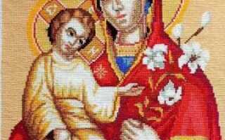 Вышивка иконы крестом: советы и схемы