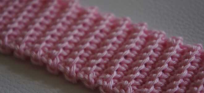 Крючком резинка со схемами, описанием и видео