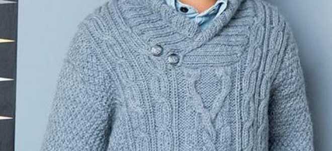 Пуловер для мальчика спицами: 16 моделей со схемами и описанием