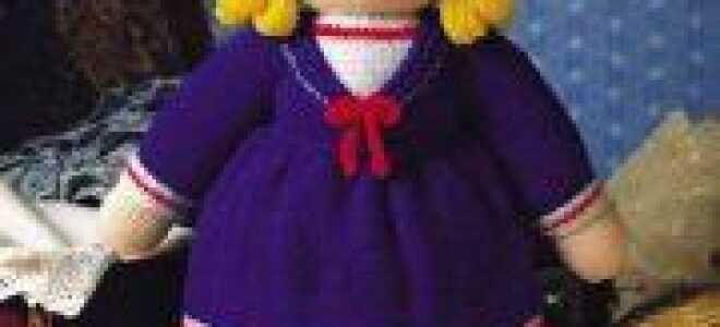 Разные способы вязания кукол спицами