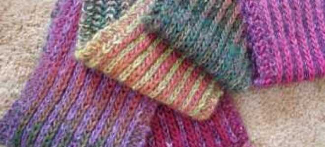 Патентная резинка: вариации узоров и техник вязания спицами по схеме