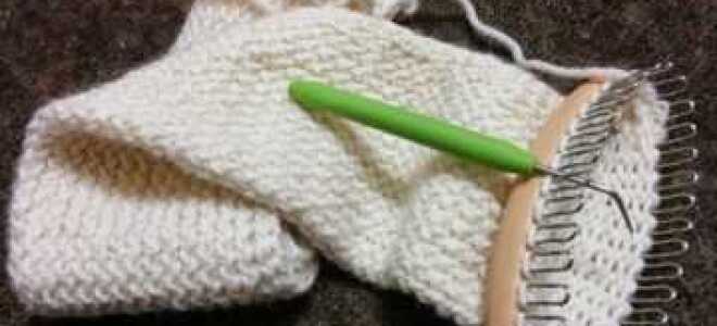 Вязание на луме для начинающих с фото и видео мастер-классом