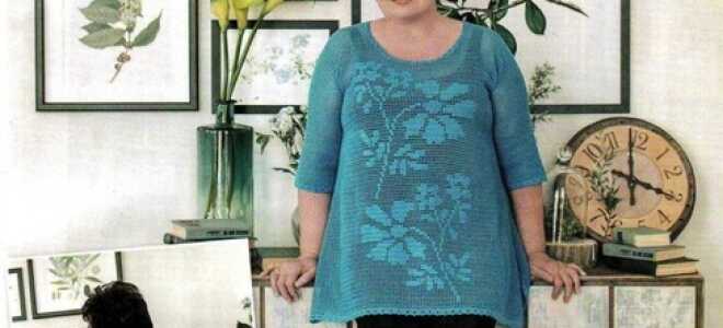 Туника крючком в стиле бохо — 8 моделей, схемы, описание, видео МК