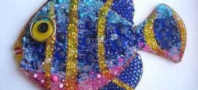 Как плести из бисера рыбку по фото мастер-классу и схеме