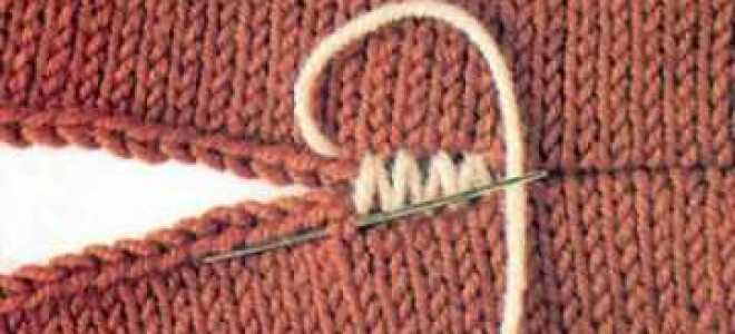 Трикотажный шов в вязании спицами пошаговое выполнение по фото и видео МК