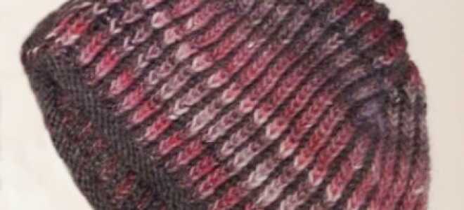 Описание мужской шапки в технике бриошь: 2 модели со схемами и фото