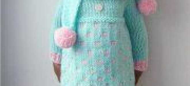 Вязаная одежда для кукол спицами (фото и видео)