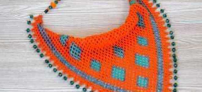 Косынка из бисера в фото и видео мастер-классах и примерами схем