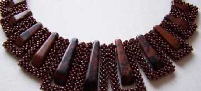 Квадратный жгут из бисера по фото и видео мастер-классам