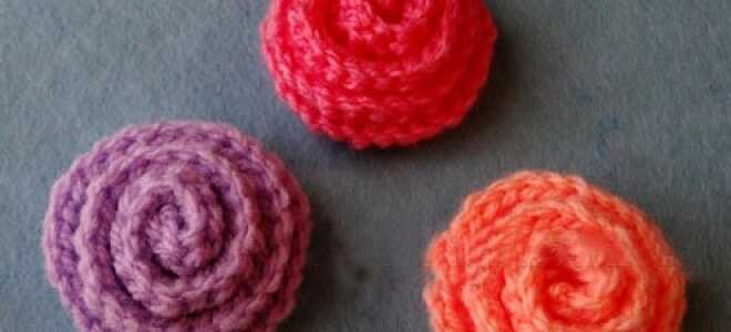 Роза крючком схема и описание, видео мастер-классы