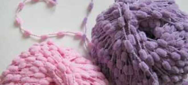 Пряжа с помпонами: особенности и техника вязания модных изделий