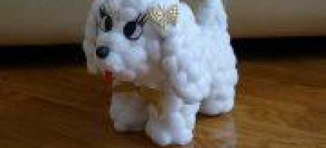 Аппликации из ватных дисков по фото и видео мастер-классам